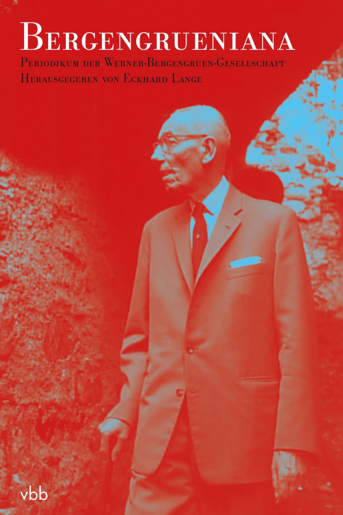 Bergengrueniana I WernerBergengruenGesellschaft